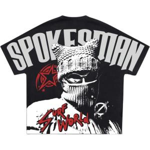 imageSOLY HUX Mens TShirt Y2K Graphic Tees Short Sleeve Punk Summer Loose Top StreetwearBlack Graphic