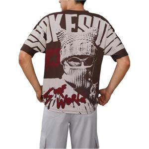 imageSOLY HUX Mens TShirt Y2K Graphic Tees Short Sleeve Punk Summer Loose Top StreetwearCoffee Brown
