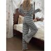 imageSOLY HUX Womens Striped Pajama Set Lace Trim Long Sleeve T Shirt Tops and Pants Loungewear SleepwearMulticolor Striped