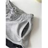 imageSOLY HUX Womens Summer Wide Leg Sweat Shorts Drawstring Elastic Waist Loose Track Shorts 2 PacksBlack and Grey