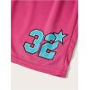 imageSOLY HUX Boys Athletic Letter Graphic Shorts Elastic Waist Casual Track ShortsHotpink Letter