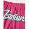 imageSOLY HUX Boys Athletic Letter Graphic Shorts Elastic Waist Casual Track ShortsHotpink Letter