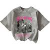 imageSOLY HUX Girls 3 Piece T Shirts Y2k Graphic Tees Vintage 90s Short Sleeve Round Neck Summer Tops StreetwearBlack Grey White