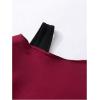 imageSOLY HUX Girls Cold Shoulder Sweatshirts Bow Graphic Long Sleeve Shirts Pullover Fall ClothesBurgundy Bow