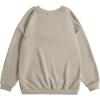 imageSOLY HUX Girls Cute Graphic Crew Neck Sweatshirt Long Sleeve Pullover Tops T ShirtApricot Printed