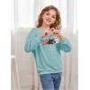 imageSOLY HUX Girls Cute Graphic Crew Neck Sweatshirt Long Sleeve Pullover Tops T ShirtLight Blue