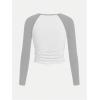 imageSOLY HUX Girls Long Sleeve T Shirts Cute Graphic Tees Casual Teen Tops Preppy Back to School ClothesLight Grey