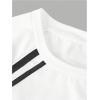 imageSOLY HUX Girls Number Graphic Jersey Crop Top Short Sleeve TShirts Tight Fitted Graphic TeesWhite Graphic