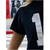 imageSOLY HUX Girls Number Graphic Tees Short Sleeve Crew Neck Y2k Tops Jersey ShirtsBlack Letter