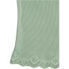 imageSOLY HUX Girls Sleeveless Lace Trim Camisoles Spaghetti Strap Ribbed Crop Tank TopsPure Green