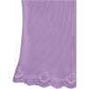 imageSOLY HUX Girls Sleeveless Lace Trim Camisoles Spaghetti Strap Ribbed Crop Tank TopsPure Mauve Purple