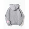 imageSOLY HUX Girls Y2k Zip Up Long Sleeve Hoodie Drop Shoulder Graphic Hooded Sweatshirts Jacket StreetwearLight Grey