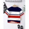 imageSOLY HUX Toddler Boys Color Block Short Sleeve T Shirts 3 Packs Graphic Tee Tops Summer ClothesMulticolor