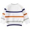 imageSOLY HUX Toddler Boys Striped Sweaters Long Sleeve Crewneck Knit Pullover Tops Sweater Fall ClothesMulticolor Striped