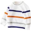 imageSOLY HUX Toddler Boys Striped Sweaters Long Sleeve Crewneck Knit Pullover Tops Sweater Fall ClothesMulticolor Striped