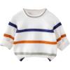 imageSOLY HUX Toddler Boys Striped Sweaters Long Sleeve Crewneck Knit Pullover Tops Sweater Fall ClothesMulticolor Striped