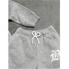 imageSOLY HUX Toddler Boys Sweatsuits 2 Piece Outfits Letter Graphic Quarter Zip Long Sleeve Sweatshirt and Sweatpants SetsGrey Letter