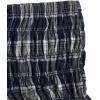 imageSOLY HUX Womens Ruffle Shorts Plaid Y2k Lace Bloomers Elastic Waist Frill Bottoms Gingham Micro BoyshortsMulti Blue Plaid