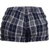 imageSOLY HUX Womens Ruffle Shorts Plaid Y2k Lace Bloomers Elastic Waist Frill Bottoms Gingham Micro BoyshortsMulti Blue Plaid