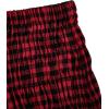 imageSOLY HUX Womens Ruffle Shorts Plaid Y2k Lace Bloomers Elastic Waist Frill Bottoms Gingham Micro BoyshortsRed Multi Plaid