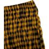imageSOLY HUX Womens Ruffle Shorts Plaid Y2k Lace Bloomers Elastic Waist Frill Bottoms Gingham Micro BoyshortsYellow Multi Plaid