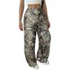 imageSOLY HUX Girls Camo Sweatpants Elastic Waist Baggy Wide Leg Casual Pants StreetwearMulticolor Camo