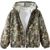 imageSOLY HUX Toddler Boys Camo Hoodie Jacket Zip Up Long Sleeve Vintage Outerwear StreetwearMulticolor Camo