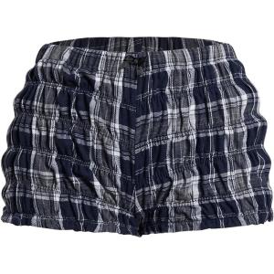 imageSOLY HUX Womens Ruffle Shorts Plaid Y2k Lace Bloomers Elastic Waist Frill Bottoms Gingham Micro BoyshortsMulti Blue Plaid