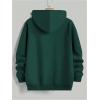 imageSOLY HUX Hoodies for Men Graphic Print Drawstring Drop Shoulder Long Sleeve Sweatshirt Pullover TopsGreen Cross
