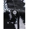 imageSOLY HUX Mens Hawaiian Shirts Tropical Short Sleeve Button Down Beach Shirt Summer Vacation Shirt TopsWhite and Black