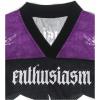 imageSOLY HUX Mens Y2k Jersey Shirts Number Graphic Tees V Neck Half Sleeve Baggy T Shirt Summer Tops StreetwearPurple Number
