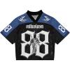 imageSOLY HUX Mens Y2k Jersey Shirts Number Graphic Tees V Neck Half Sleeve Baggy T Shirt Summer Tops StreetwearBlue Number