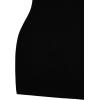 imageSOLY HUX Womens Letter Graphic Print Color Block V Neck Sleeveless Bodycon Mini DressBlack Letter