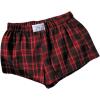 imageSOLY HUX Womens Plaid Pajama Shorts Elastic Low Rise Y2k Casual Summer Sleep Pj Lounge ShortsRed Plaid