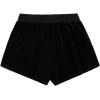 imageSOLY HUX Womens Y2k Rhinestone Velvet Shorts Drawstring Elastic Waist Track ShortsBlack Geometric