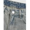imageSOLY HUX Womens Y2k Ripped Denim Shorts Raw Hem Wide Leg Punk Jean Shorts StreetwearLight Wash