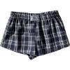 imageSOLY HUX Womens Plaid Pajama Shorts Elastic Low Rise Y2k Casual Summer Sleep Pj Lounge ShortsBlue Plaid