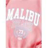 imageSOLY HUX Girls Graphic Letter Print Sweatshirt Crewneck Long Sleeve Cute Drop Shoulder Pullover TopsLight Pink Letter Print