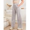 imageSOLY HUX Girls Sweatpants Drawstring Waist Workout Running Track Pants Casual Long TrousersLight Grey