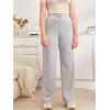 imageSOLY HUX Girls Sweatpants Drawstring Waist Workout Running Track Pants Casual Long TrousersLight Grey