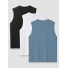 imageSOLY HUX Mens Basic Tank Top 3 Packs Sleeveless Crew Neck Shirt Tops Summer OutfitBlue White Black