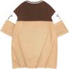 imageSOLY HUX Mens Short Sleeve Letter Graphic Tees Crew Neck Drop Shoulder Jersey Tee Shirt StreetwearBrown Letter