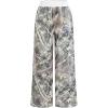 imageSOLY HUX Girls Y2k Camo Sweatpants Elastic Waist Wide Leg Baggy Pants with Pockets StreetwearArmy Green Camo