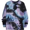 imageSOLY HUX Mens Long Sleeve Shirts Tie Dye Letter Tshirt Crew Neck Casual Tee TopsMulti Tie Dye