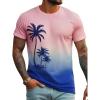 imageSOLY HUX Mens Tropical Print T Shirt Short Sleeve Crewneck Casual Tee Summer Beach Top