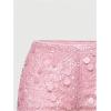 imageSOLY HUX Womens Sparkly Sequin Micro Shorts Y2k Low Rise Mini Booty Shorts Rave ClubwearPure Pink