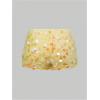 imageSOLY HUX Womens Sparkly Sequin Micro Shorts Y2k Low Rise Mini Booty Shorts Rave ClubwearPure Yellow