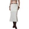 imageSOLY HUX Womens Boho High Waisted Fishtail Long Skirts Party Vacation Skirt with BeltPlain Apricot