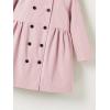 image:imageSOLY HUX Toddler Girls Double Breasted Long Sleeve Trench Coat Teddy Lined Outerwear Winter Pea CoatsSolid Pink