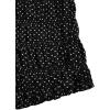 image:imageSOLY HUX Womens Polka Dots Shorts Ruffle Mini Y2k Bloomers Elastic Waist Bottoms Micro BoyshortsBlack Polka Dots